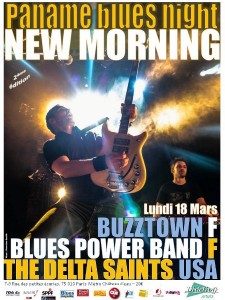 Paname Blues Night le 18 mars 2013 au New Monrming