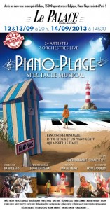 Affiche du spectacle musical Piano Plage