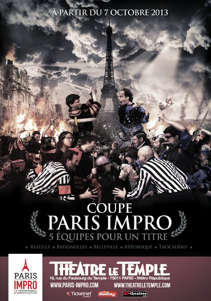 La coupe Paris Impro, saison 2013 2014