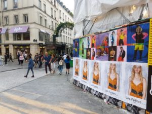 Poster campaign for the brand Les Petites and Antidote Magazine during a Paris Fashion Week