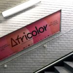 Affichage dans le métro parisien sur le réseau des rampes pour le Festival Africolor