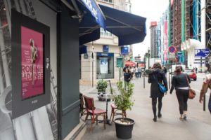 Agence de publicité pour des médias outdoor – écran d'affichage digital à Paris