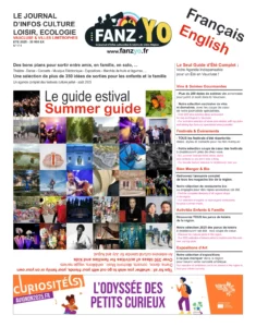 Fanzyo, le journal culturel des villes du Vaucluse, du Gard et des Bouches-du-Rhône, couverture du numéro 174 de l’été 2025.